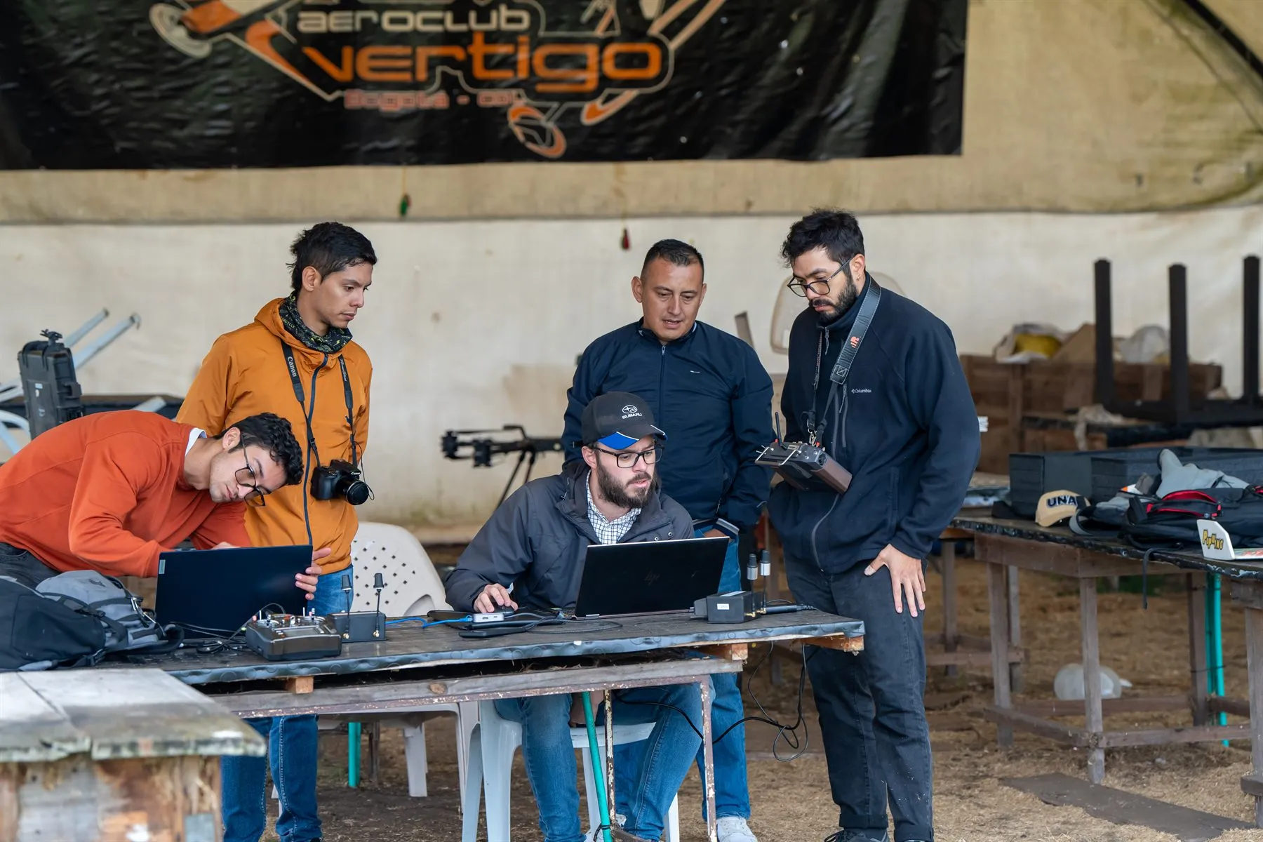 Black Square team at the Bogotá workshop