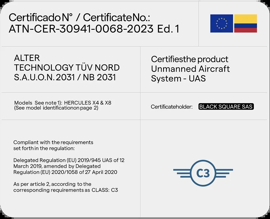 Class C3 — Certified