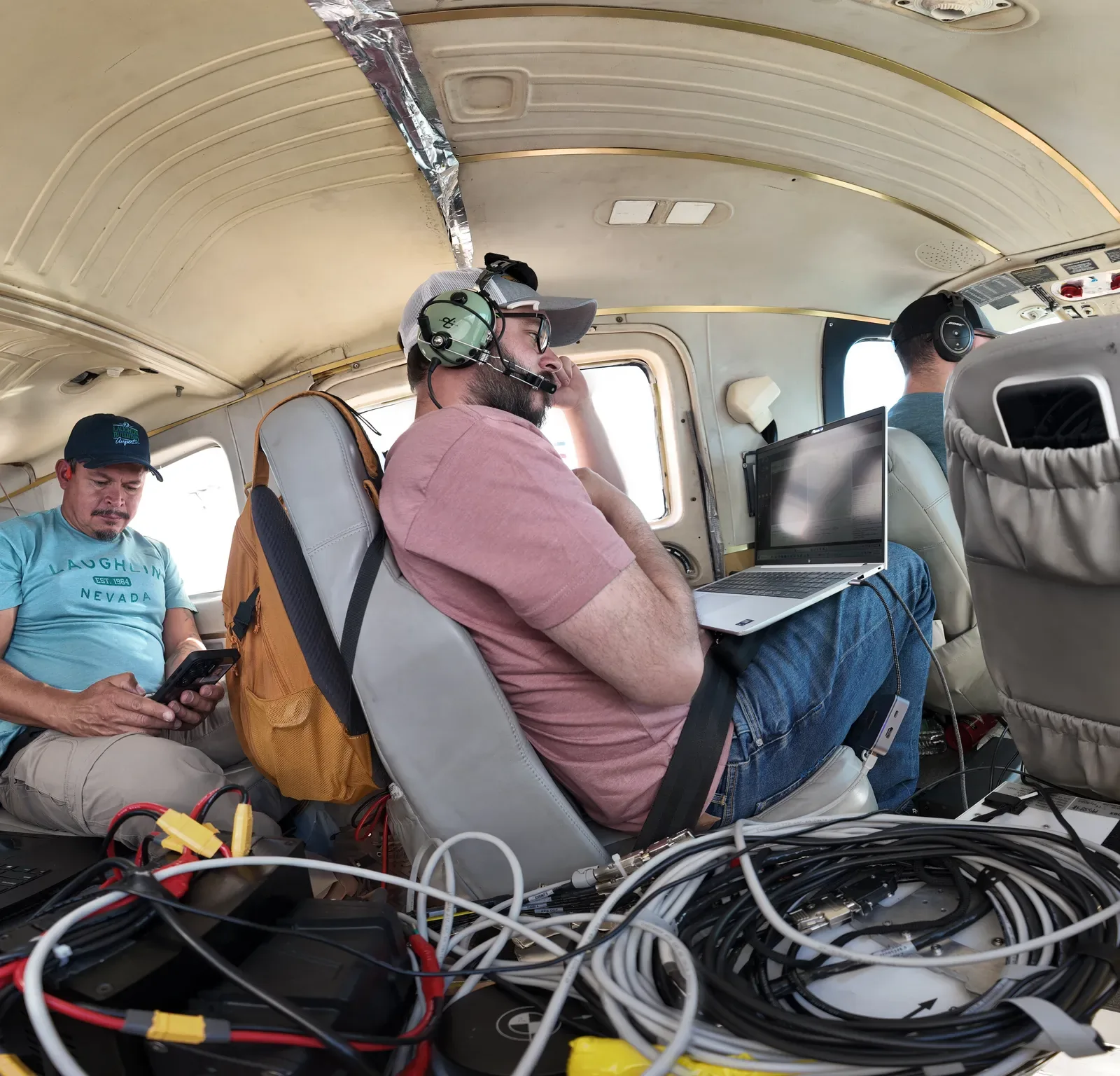 Airborne data capture